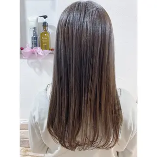 ロング カラー 🦋エクステ/透明感 カラー🦋宮川莉央のヘアスタイル