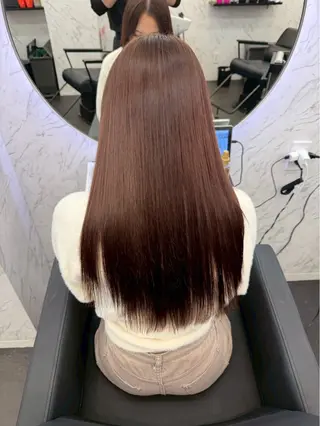 カラー 레온⋆✦ Leon cut¥1100のヘアスタイル