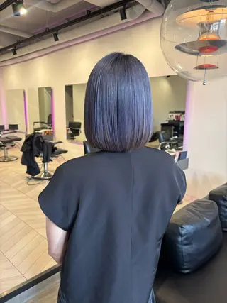 カラー 熊取谷 茉那のヘアスタイル