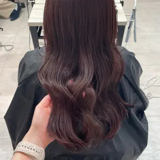 ロング カラー 澤 佑華 🎀 透明感カラーのヘアスタイル