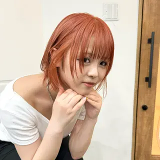 カラー エクステモデル募集 💗大阪梅田/川上のヘアスタイル