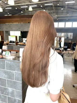 カラー 🤍垢抜け♡透明感 カラーmoeka🤍のヘアスタイル