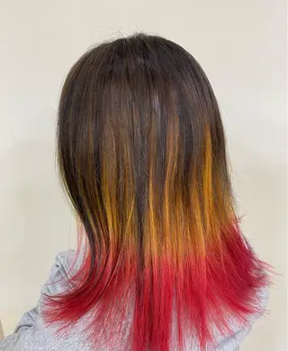 カラー SALOWIN栄 高須大貴のヘアスタイル