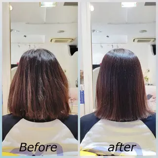 ミディアム 加納 和枝のヘアスタイル