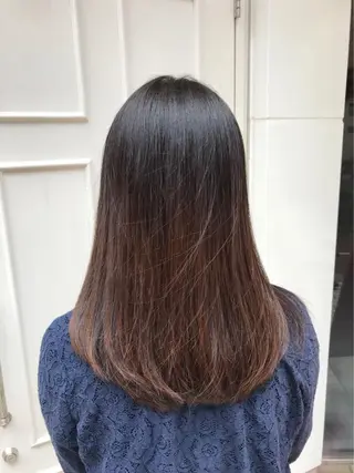 セミロング カラー 🫟Blanco🫟 Color&Careのヘアスタイル