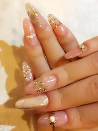 ネイル 長さ出し専門 nynaのネイルデザイン