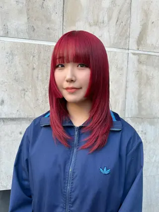 ロング カラー 韓国系レイヤー特化 hiroのヘアスタイル