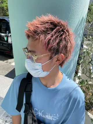 ショート カラー メンズ 榊原 貫太のヘアスタイル