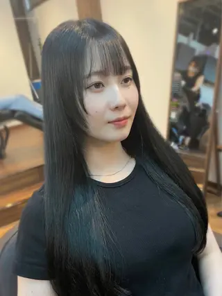 ロング チヒョ🦋 韓国hair🇰🇷のヘアスタイル