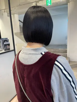ショート 🎀ボブ＋ハイトーン シュカ👶🏻のヘアスタイル