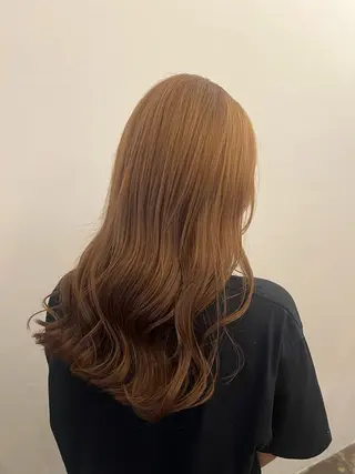 セミロング 水戸/ブリーチ特化/ 中山りくのヘアスタイル
