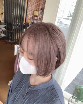 ショート カラー EARTH石巻店 尾形  裕のヘアスタイル