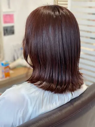 ミディアム 【ミルメルシー】 HARUKAのヘアスタイル