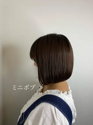ショート 縮毛矯正/髪質改善/ HARUのヘアスタイル