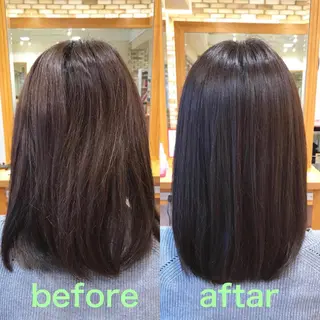ミディアム 福岡口コミNo1🎀 コテ巻き風パーマ専門のヘアスタイル