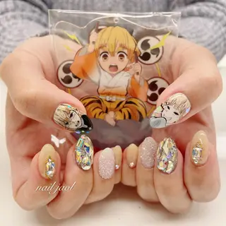 ミディアム nail jaol池袋店所属・ネイルJaol 池袋のネイルデザイン