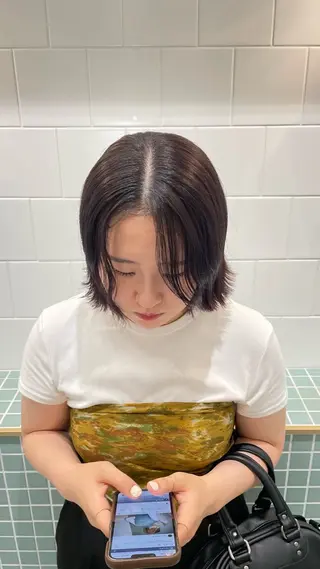 ショート Lutia 新宿 髪質改善/アカリ🎀のヘアスタイル