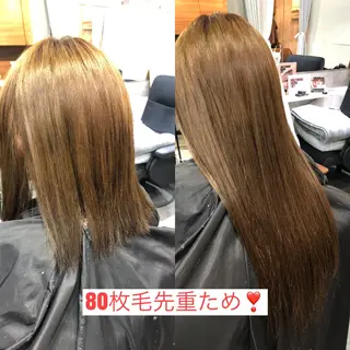 ロング カラー ヘアアレンジ レイヤー/エクステ alpha下妻のヘアスタイル