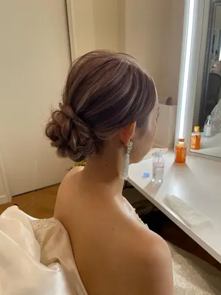 ヘアアレンジ ame eyelash&hairmake所属・大石 佳菜のマツエク・マツパデザイン