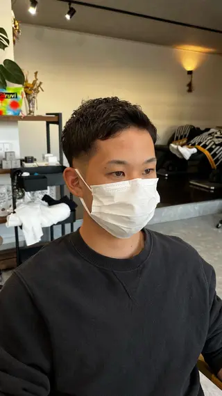 メンズ メンズパーマ WATARUのヘアスタイル