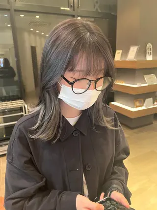 ミディアム カラー 🎀🕊RION 🩰のヘアスタイル