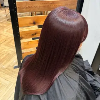 ロング カラー Rika🎀美髪矯正 /透明感カラー🫧のヘアスタイル