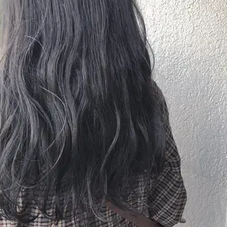 セミロング カラー 小川 舜人のヘアスタイル