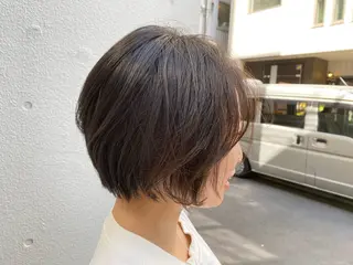 ショート 亀井 明美のヘアスタイル