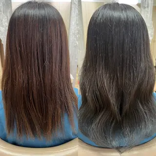 セミロング カラー 高橋 香奈のヘアスタイル