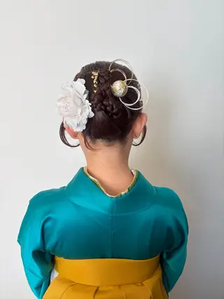 ヘアアレンジ cie ヒナタのヘアスタイル