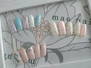 ネイル nail salon macaron のネイルデザイン