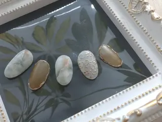 ネイル ⭐︎休業中の練習⭐︎ JNA認定講師髙橋のネイルデザイン