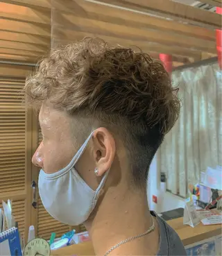 パーマ メンズ メンズパーマ特化⚡️ 中村 駿のヘアスタイル