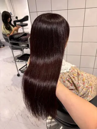 ロング カラー 表参道♡暗髪♡ 艶カラー♡アユミのヘアスタイル