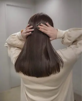 ロング 局 寛樹のヘアスタイル