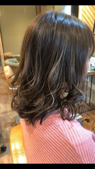 ミディアム カラー 山村 直哉のヘアスタイル