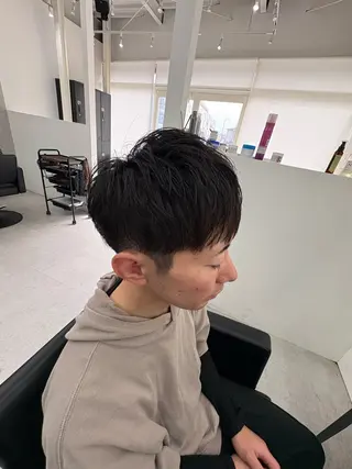 ショート メンズ 大森 廉のヘアスタイル