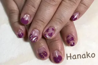 ネイル お絵描きネイル Hanakoのネイルデザイン