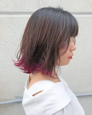 ショート カラー ヘアアレンジ 【池袋/スパイキー ショート】ⓝⓘⓜⓤのヘアスタイル