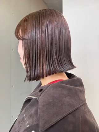 ミディアム カラー 無料ボブカットモデル 様募集中/あいらのヘアスタイル