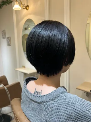 ショート ヘアケアソムリエ MIKUのヘアスタイル