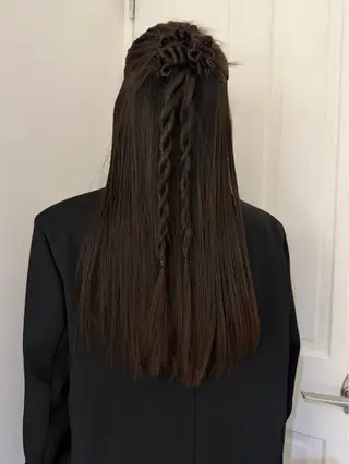 ロング 蘭々/レイヤーカット /ナチュラルヘアのヘアスタイル