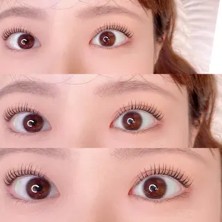 マツエク・マツパ 🎀銀座パリジェンヌ マツエクmomo🎀のマツエク・マツパデザイン