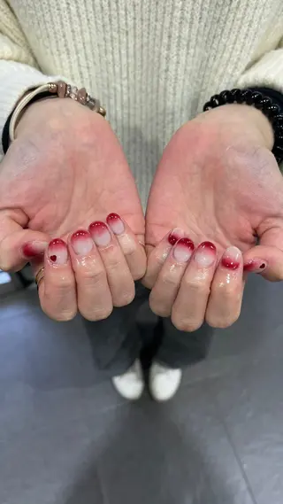 ネイル waka❤️✨ レイヤーボブ/エクのヘアスタイル