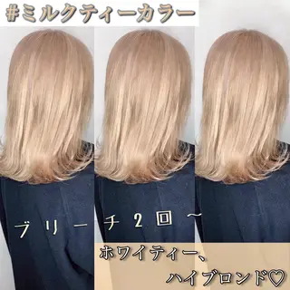 セミロング "必ず可愛く” TAKUTOのヘアスタイル