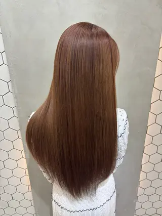 ロング カラー Viot 銀座 樋口 桃佳のヘアスタイル
