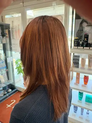 セミロング カラー 🌺MANA🌺 艶カラー🥣💕のヘアスタイル
