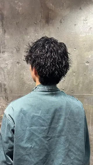 ショート パーマ メンズ メンズ専門 Ryukiのヘアスタイル