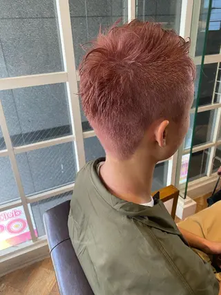 ショート カラー メンズ 美容室難民様向け 美容師/はるかのヘアスタイル