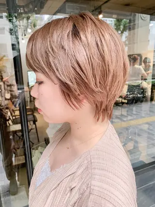 ショート ショート・ボブ ・ウルフ✂︎IMAIのヘアスタイル
